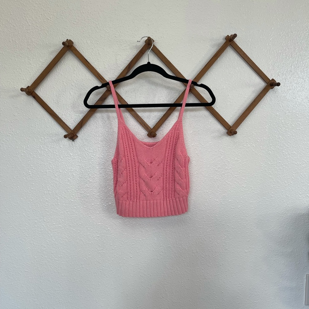 American Eagle Crochet Crop Top